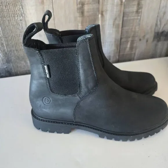 Dublin Women's Leather Dublin Venturer III Riding Boots Black Size 9 - Picture 1 of 8